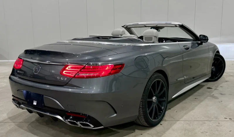 
								Mercedes-Benz S 63 AMG V8 4M Cabrio full									