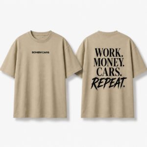 Work/Money/Cars Oversize T-Shirt